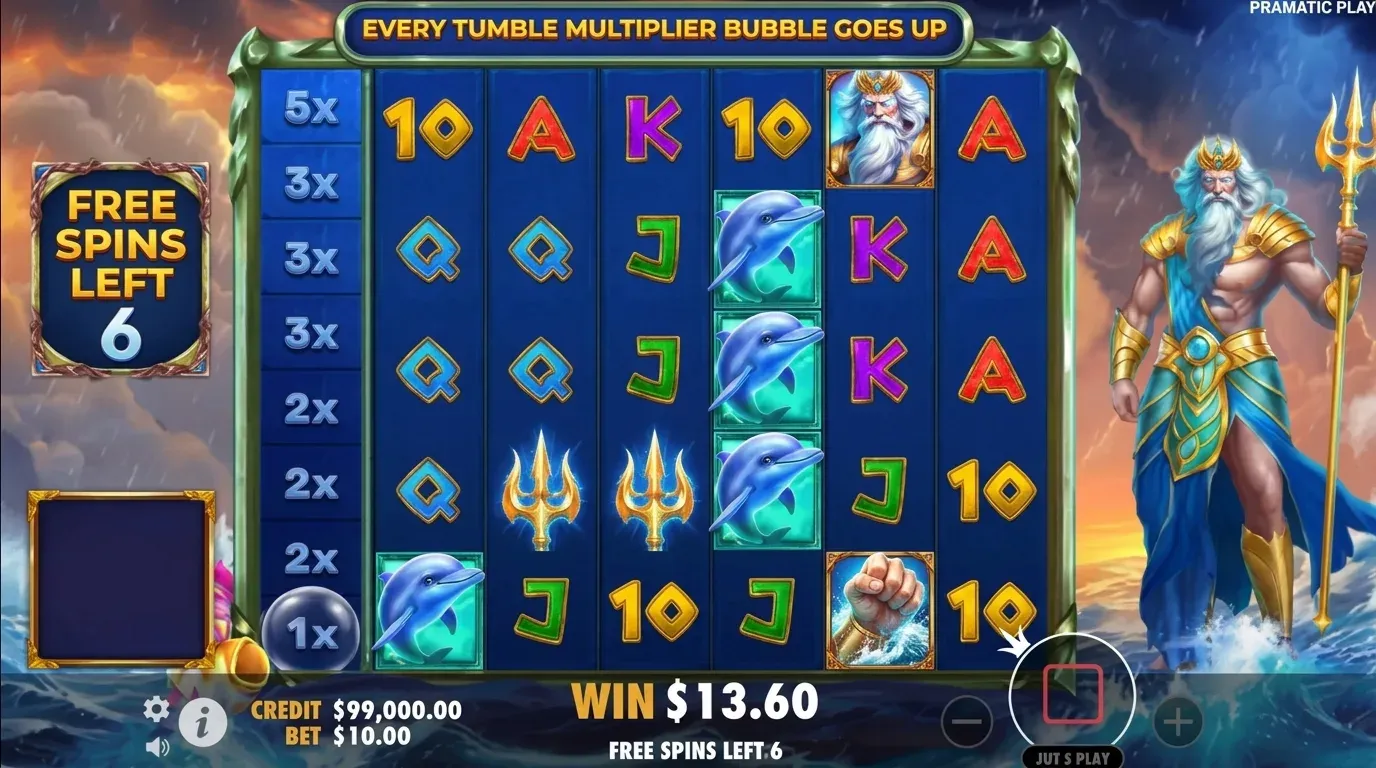 Waves of Poseidon en CA play